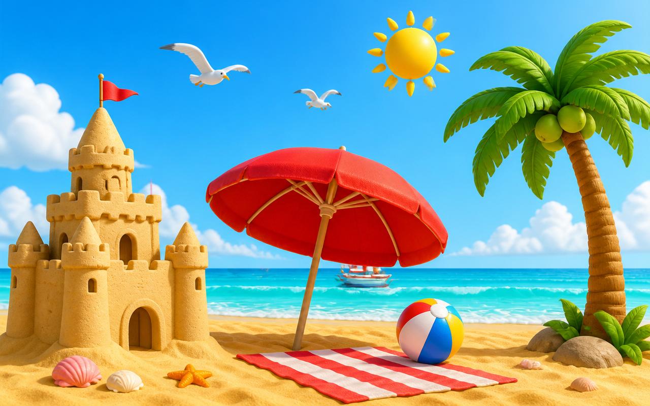 At the Beach